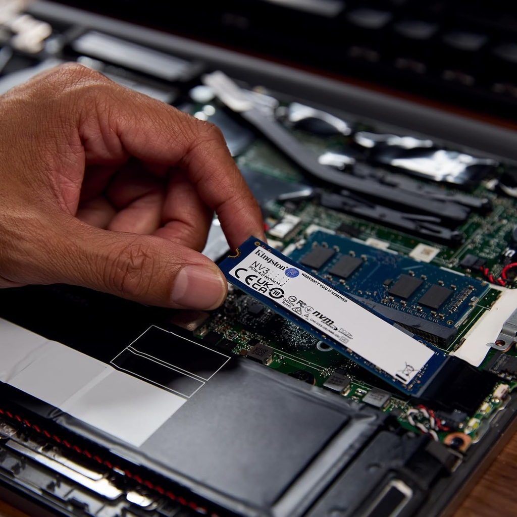 Kingston SSD Kingston SNV3S NVMe, 1TB, M.2, 4000 MB/s Escritura, 6000 MB/s Lectura, PCI Express 4.0