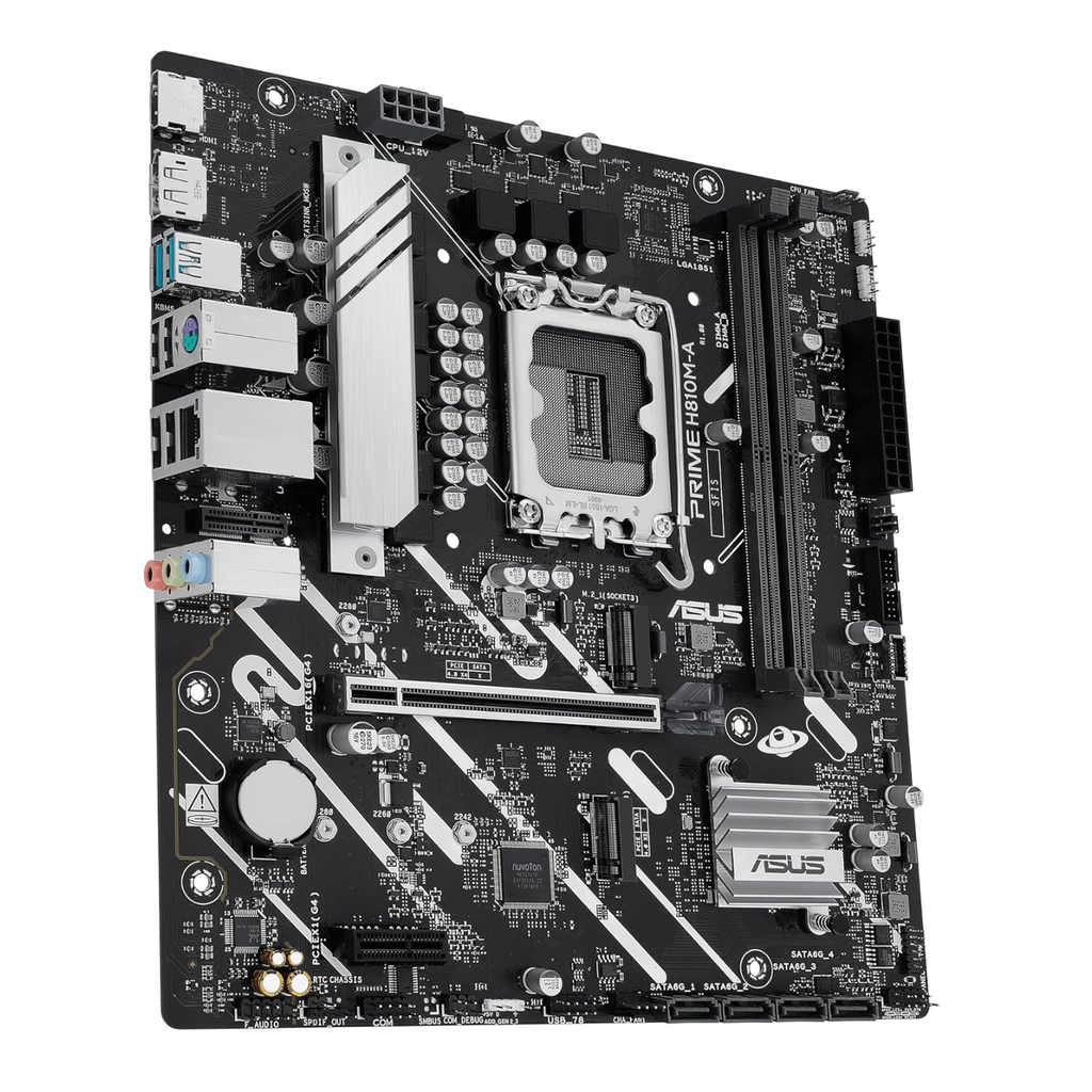 ASUS PRIME H810M-A-CSM Tarjeta Madre DDR5 Micro ATX Intel