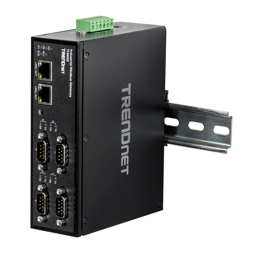 4-Port Industrial Modbus Gateway