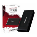 SSD Externo Kingston XS1000 1TB USB 3.2 Gen 2 - Hasta 1,050MB/s, USB-C, Diseño Ultra Compacto, Negro/Plata