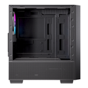 Gabinete para PC EINAREX PM150 RGB Black - EXCS-PM-150R-B, Mid-Tower, Panel de Vidrio Templado, Iluminación RGB, Alto Flujo de Aire