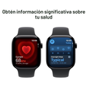 Apple Watch Series 11 GPS 46mm Negro Jet Banda Deportiva Negra S/M