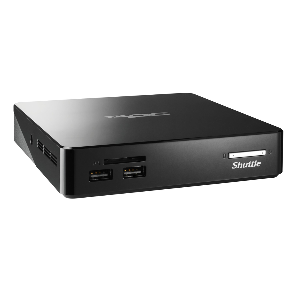 Mini PC Shuttle XPC Nano NS02AV2 | Android | Rockchip Octa-Core | 2GB RAM | 16GB eMMC | 4K UHD | Diseño Fanless Silencioso | App de Señalización Digital Incluida | Montaje VESA | Samara Online