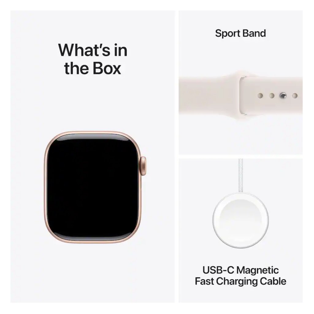 Apple Watch Series 11 42mm Oro Rosa Banda Sport Light Blush S/M