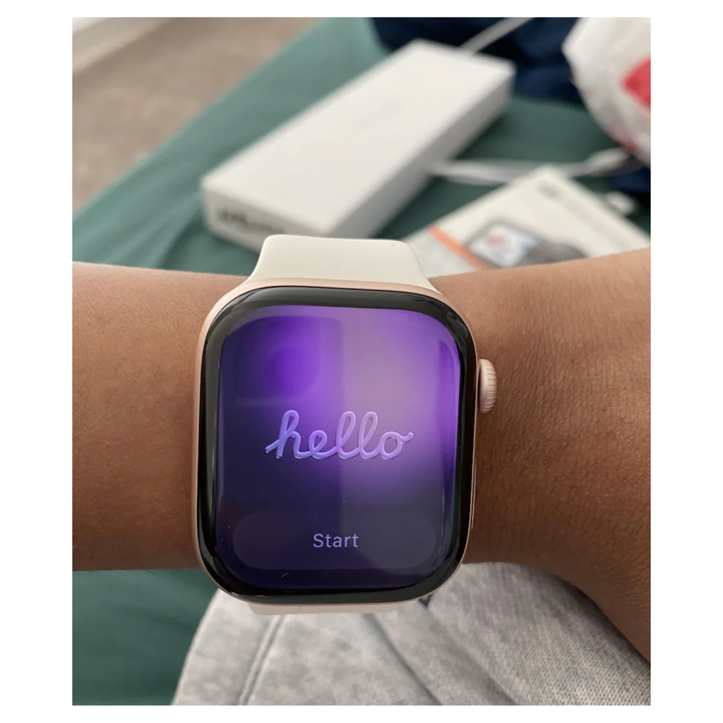 Apple Watch Series 11 42mm Oro Rosa Banda Sport Light Blush S/M