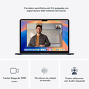 Apple MacBook Air 2025 | Chip M4 (10-core CPU) | 16GB RAM | 256GB SSD | Pantalla 13.6″ Liquid Retina | Color Midnight (Medianoche) | Nueva y Sellada