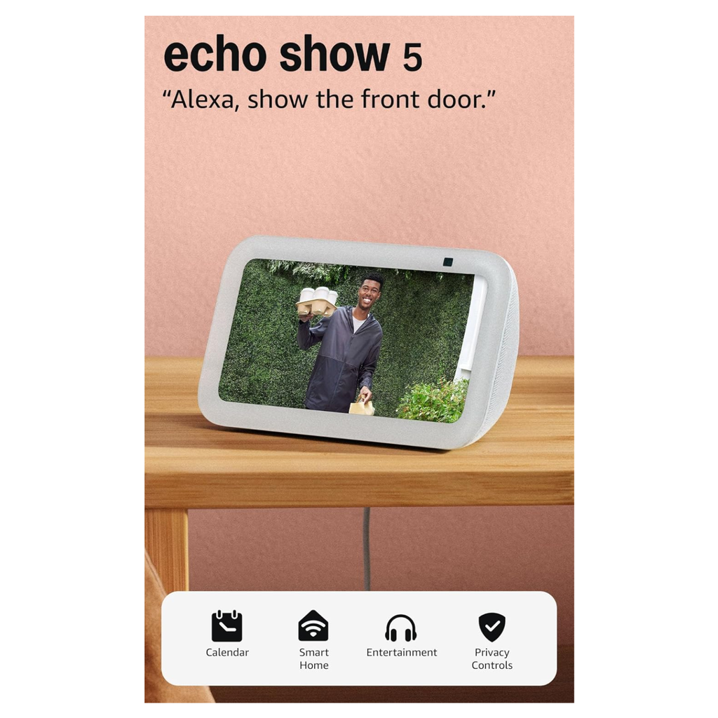 Amazon Echo Show 5 3ª Generación Pantalla Inteligente Alexa Blanco Caja Dañada