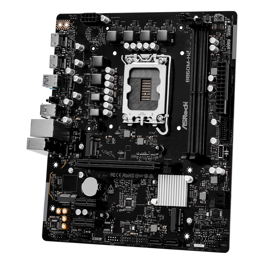 ASRock B860M-H2 Tarjeta Madre DDR5 Micro ATX Intel