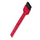 CABLE SATA 50CM 7 PINES ROJO - CONECTOR RECTO M-M