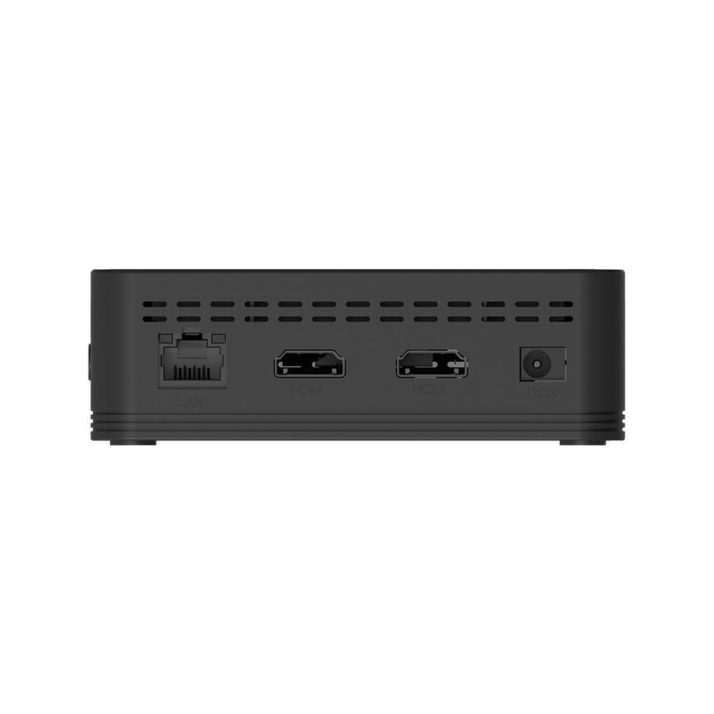 Hyundai Mini PC, Windows 11, Intel N4020, 4GB RAM, 128GB Storage, Supports 2.5" SATA & M.2 SSD Slot, USB-C, Dual Monitor Support, 4K UHD, Fanless, Vesa Mount Included, AC WiFi 