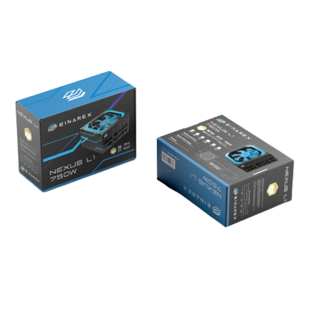 Fuente EINAREX Nexus L1 750W Gold Cybenetics – Full Modular – ATX 3.1 & PCIe 5.1