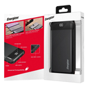 Power Bank Energizer UE10068 10,000mAh Slim Negro - Doble Salida USB