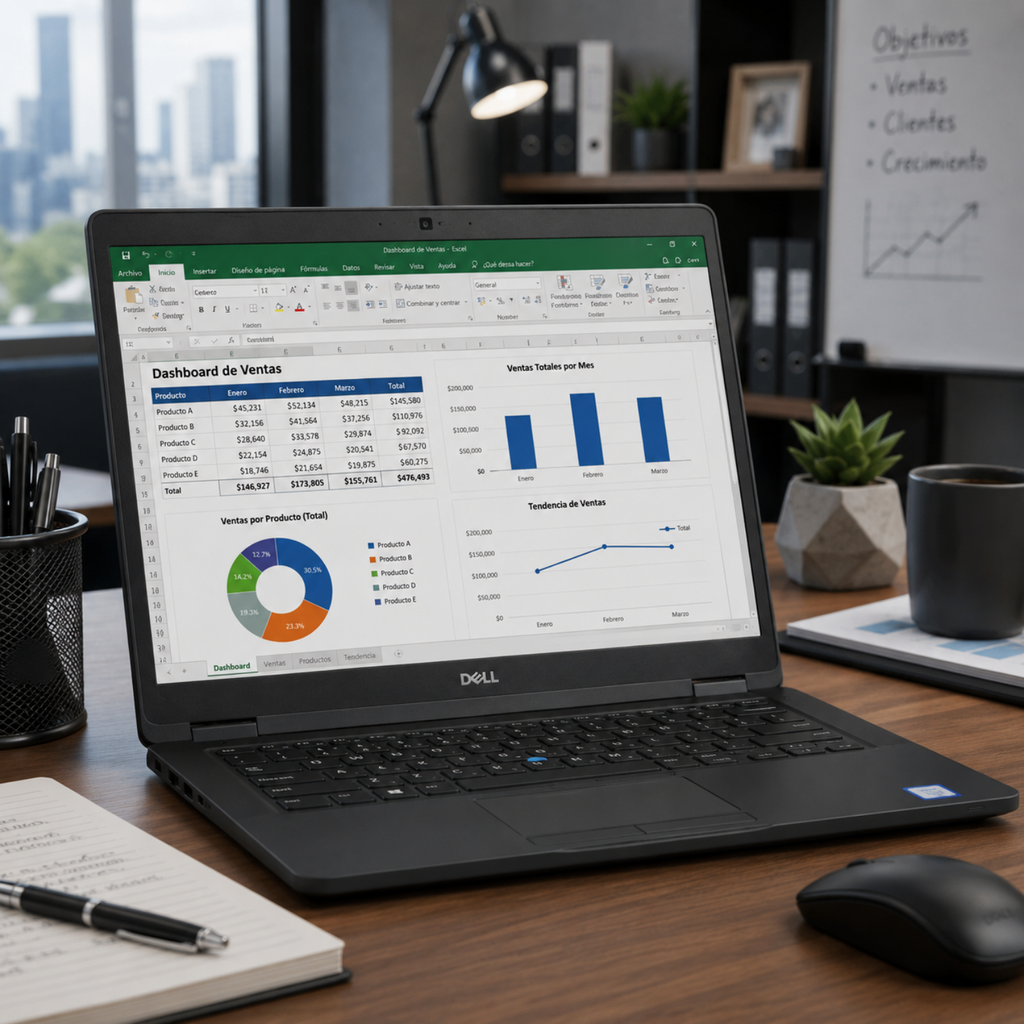 Reacondicionado-Dell Latitude 5400 Laptop i7 8GB RAM 256GB SSD 14" FHD Windows 11 Pro