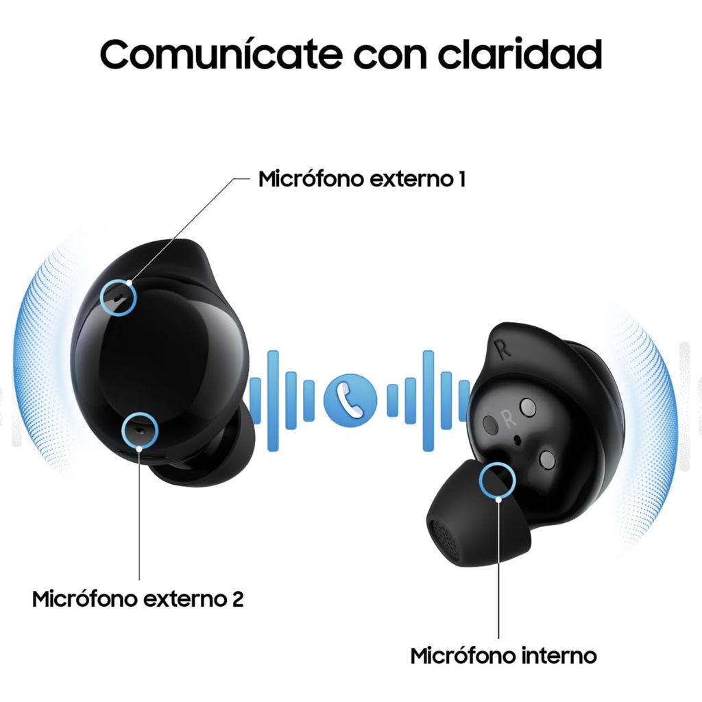 Samsung Galaxy Buds2 Core | Black | Cancelación Activa de Ruido (ANC) | Sonido Inmersivo | Nuevo