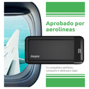 Power Bank Energizer MAX 20,000mAh 15W Triple Puerto con Pantalla LCD