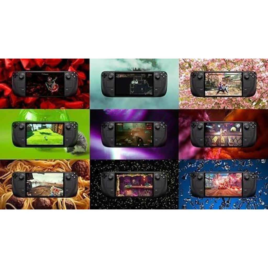 Valve Steam Deck OLED – Consola Portátil 1TB NVMe SSD, Pantalla OLED 90Hz, AMD APU Zen 2/RDNA 2, Gaming Handheld