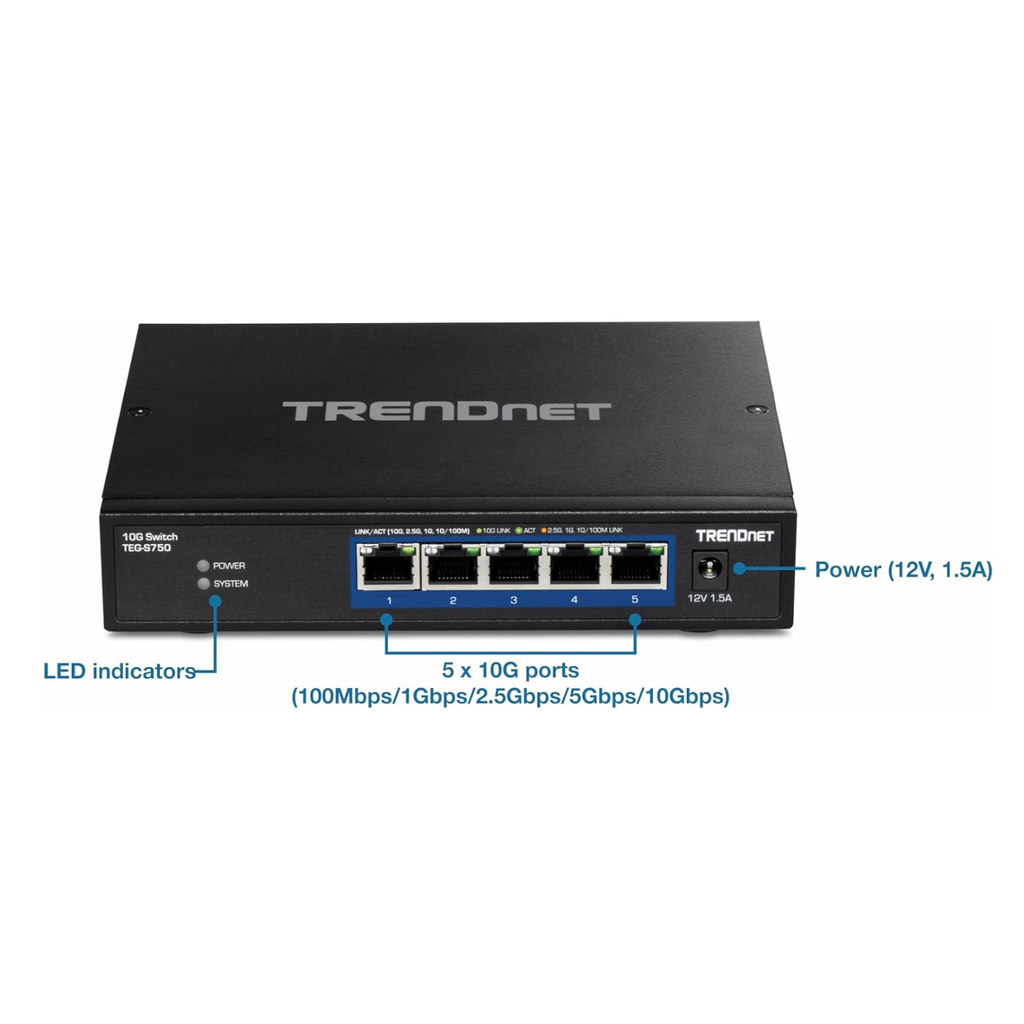 5-Port 10G Switch