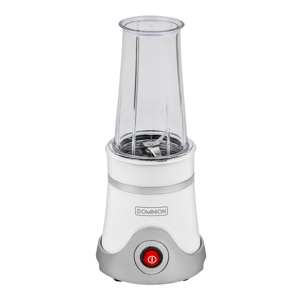 Licuadora Personal Dominion BlendMax Blanca - Vaso Portátil 2Go, Motor Potente para Batidos y Smoothies Profesionales