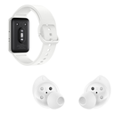 Kit Samsung Galaxy | Watch Fit3 Silver + Buds Core White | Pantalla 1.6" AMOLED | Audio Premium AKG | Bundle Bienestar y Estilo | Nuevo