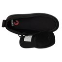 BILLY Footwear Toddler Harmon Sneakers - Black 8T: Zipper Lace Up, Cushioned Insole, Non Marking Sole