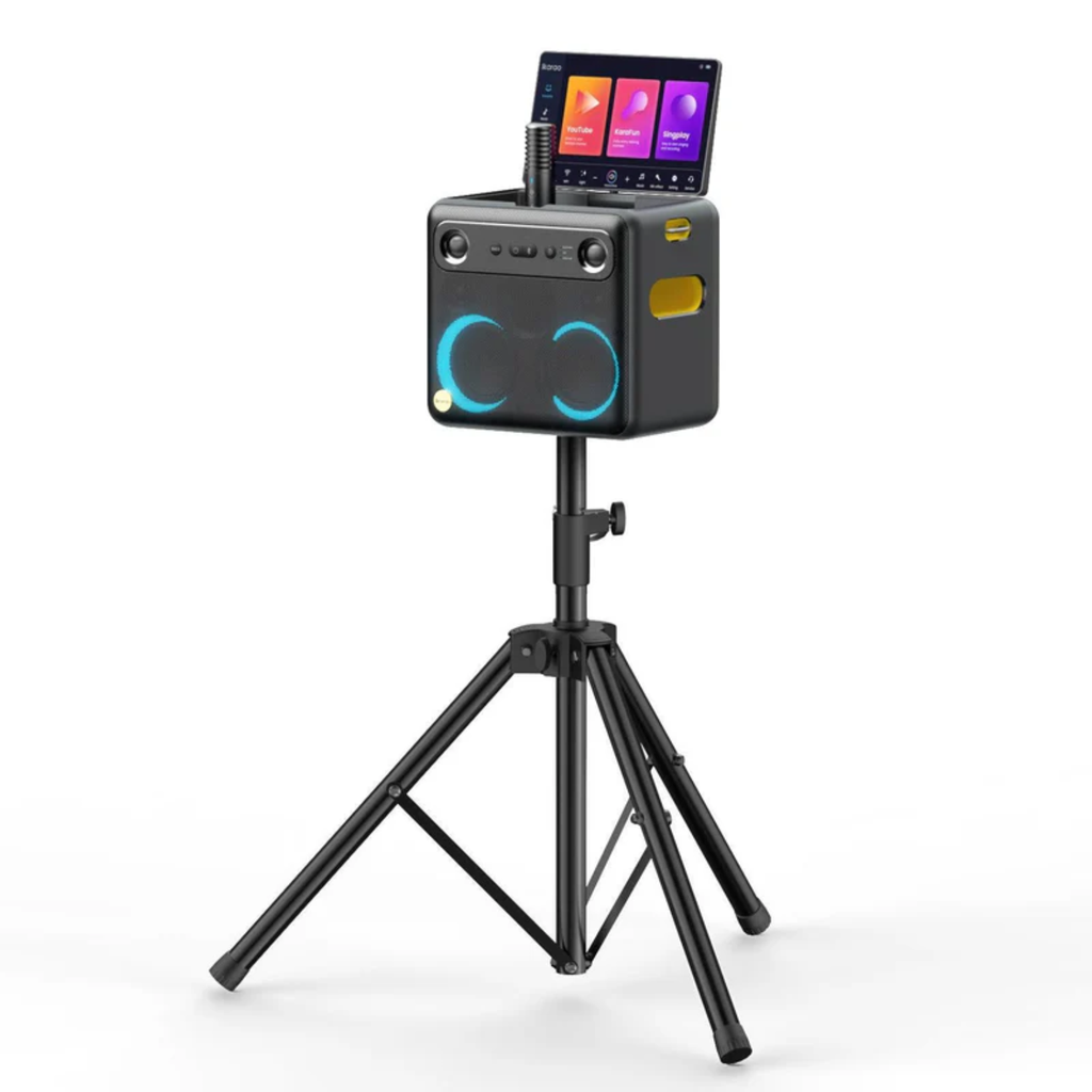 BREAKX2 Portable Wireless Audio Machine – 106dB Sound, Dual 4" Woofers, 10.1” HD Screen, Powerful Portable Speaker for Music & Entertainment
