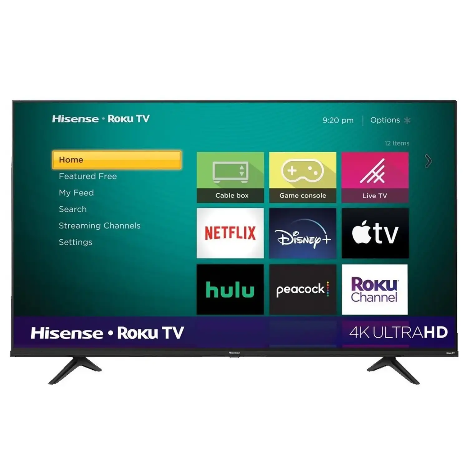 Smart TV Hisense 65" 4K UHD 65R6E4 - Sistema Roku TV, HDR10, Motion Rate 120 y Compatibilidad con Google Assistant y Alexa