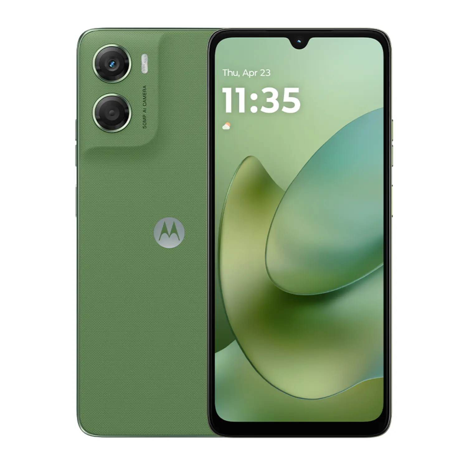 Motorola Moto G06 Verde – Smartphone 4GB RAM, 128GB Almacenamiento, Pantalla 6.6" HD+, Batería de larga duración, Cámara con IA
