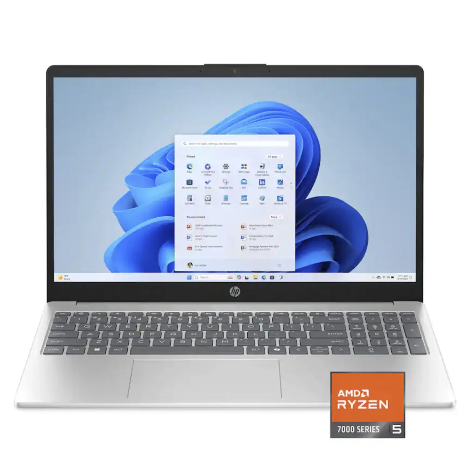 HP 15.6" Full HD Touchscreen Laptop – Interactividad y Rendimiento AMD Ryzen 5