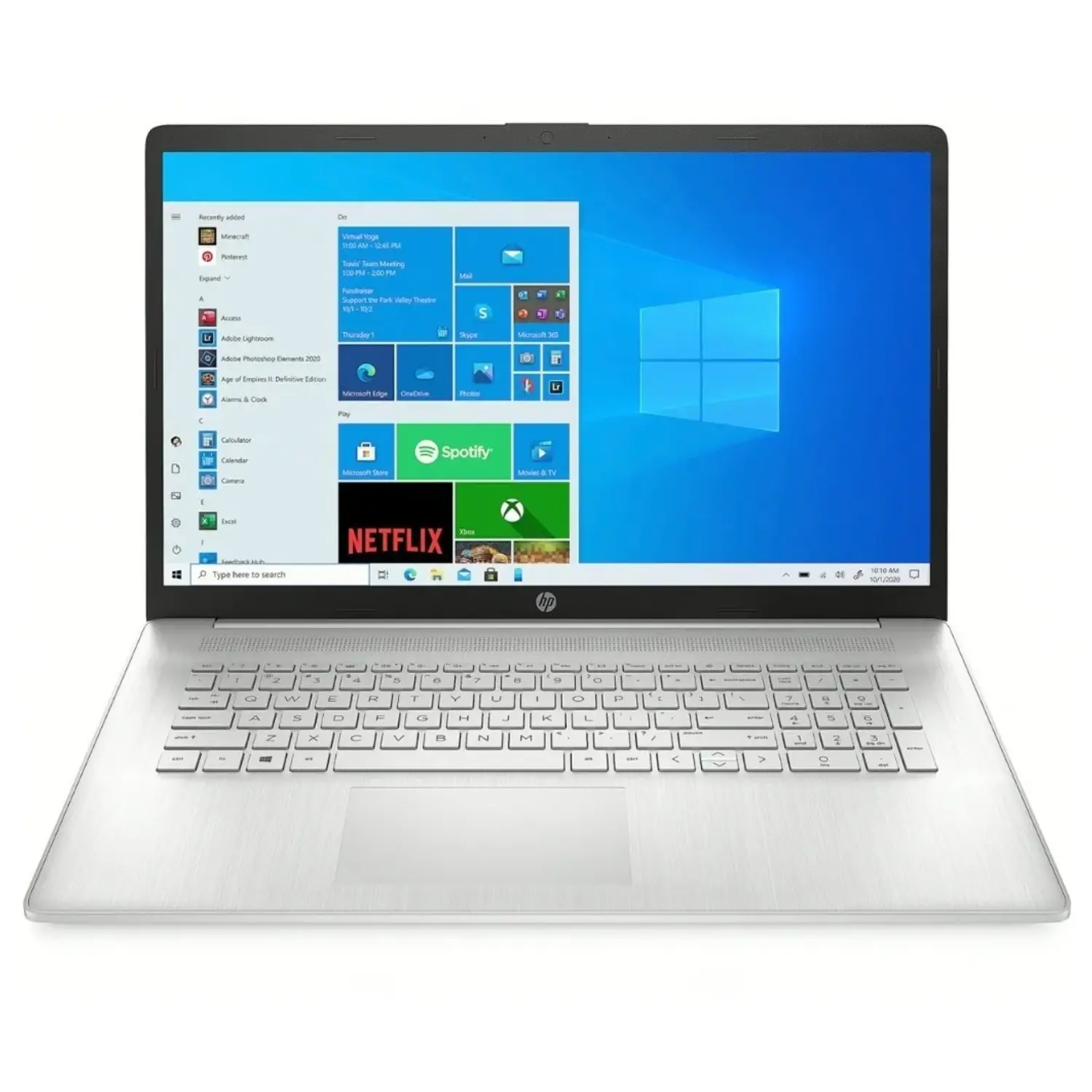 HP 17-cn0173st Refurbished – Laptop 17.3" HD+, Intel Core i3-1125G4, 8GB RAM, 512GB SSD, Windows 11 Home, Pantalla Grande (Grade AB)