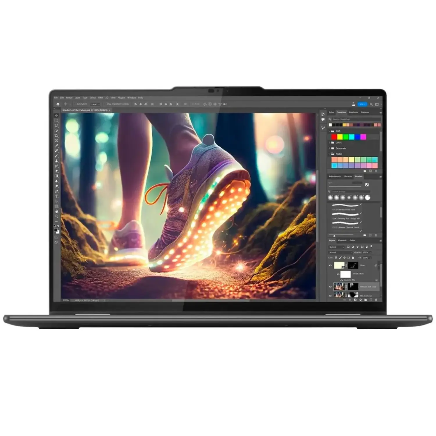 Lenovo Yoga 7i 2-in-1 16" Touch - Intel Core Ultra 7 155U, 16GB RAM, 1TB SSD, Win 11 - Storm Grey