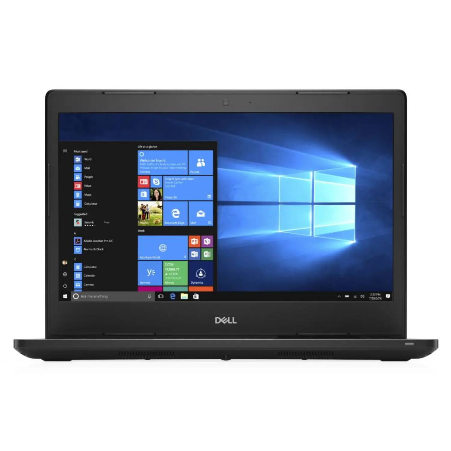 Dell Latitude 3480 14" HD - Intel Core i5-7200U, 8GB RAM, 256GB SSD, Teclado Retroiluminado, Win 11 Pro - Black (Grado A) Español/Ingles