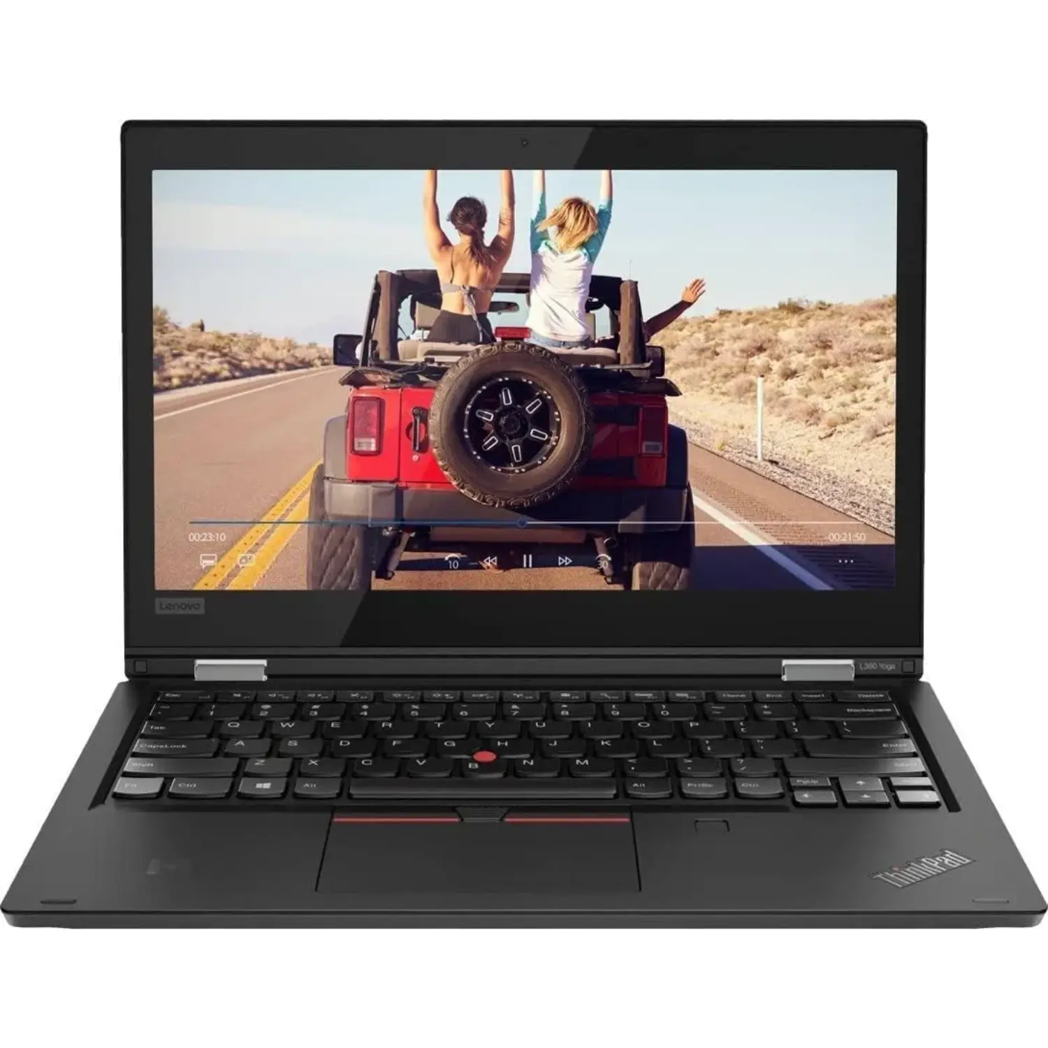 Lenovo ThinkPad L380 Yoga Refurbished – Intel Core i5-8250U, 8GB RAM, 256GB SSD, Pantalla 13.3" Full HD Touch, 2-in-1 Convertible, Teclado Retroiluminado Inglés/Español, Windows 11 Pro – Grade A