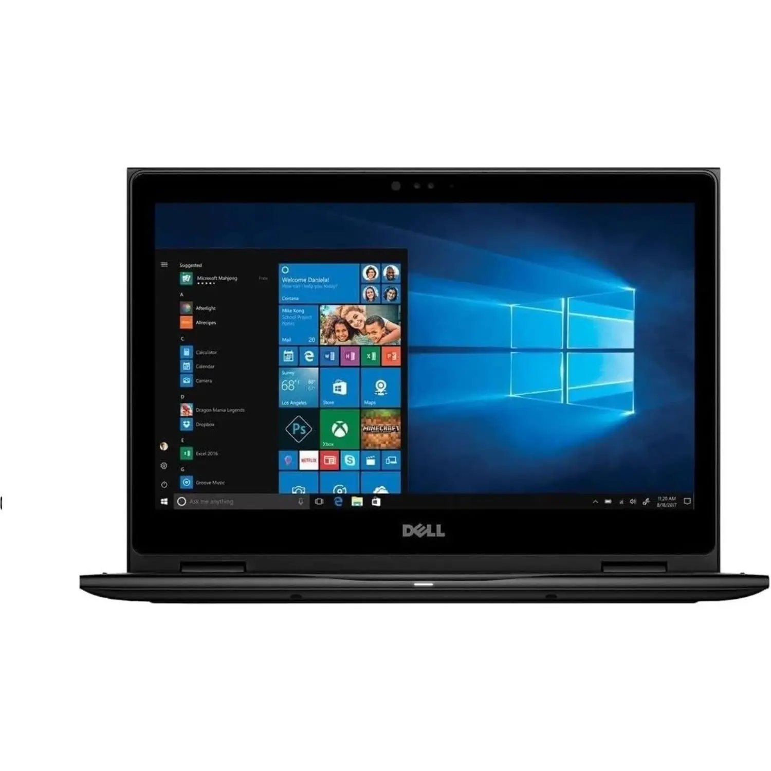 Dell Latitude 3390 2-in-1 13.3″ FHD Touch Refurbished Grade A – Intel Core i5-8250U, 8GB RAM, 256GB SSD, Windows 11 Pro, Teclado Retroiluminado Inglés/Español
