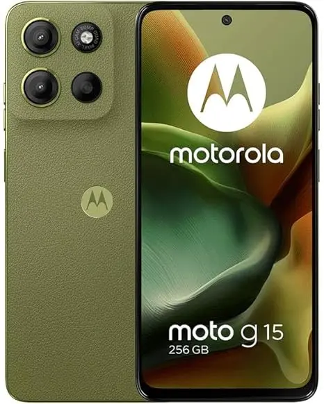 Motorola Moto G15 256GB Verde – Rendimiento Versátil y Diseño Moderno