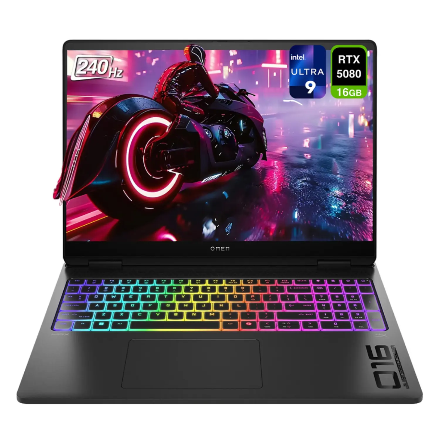 HP OMEN 16 Gaming - Intel Core Ultra 9 285H, 16GB RAM, 1TB SSD, NVIDIA RTX 5070 8GB, 16" QHD+ 240Hz, Win 11 - Shadow Black