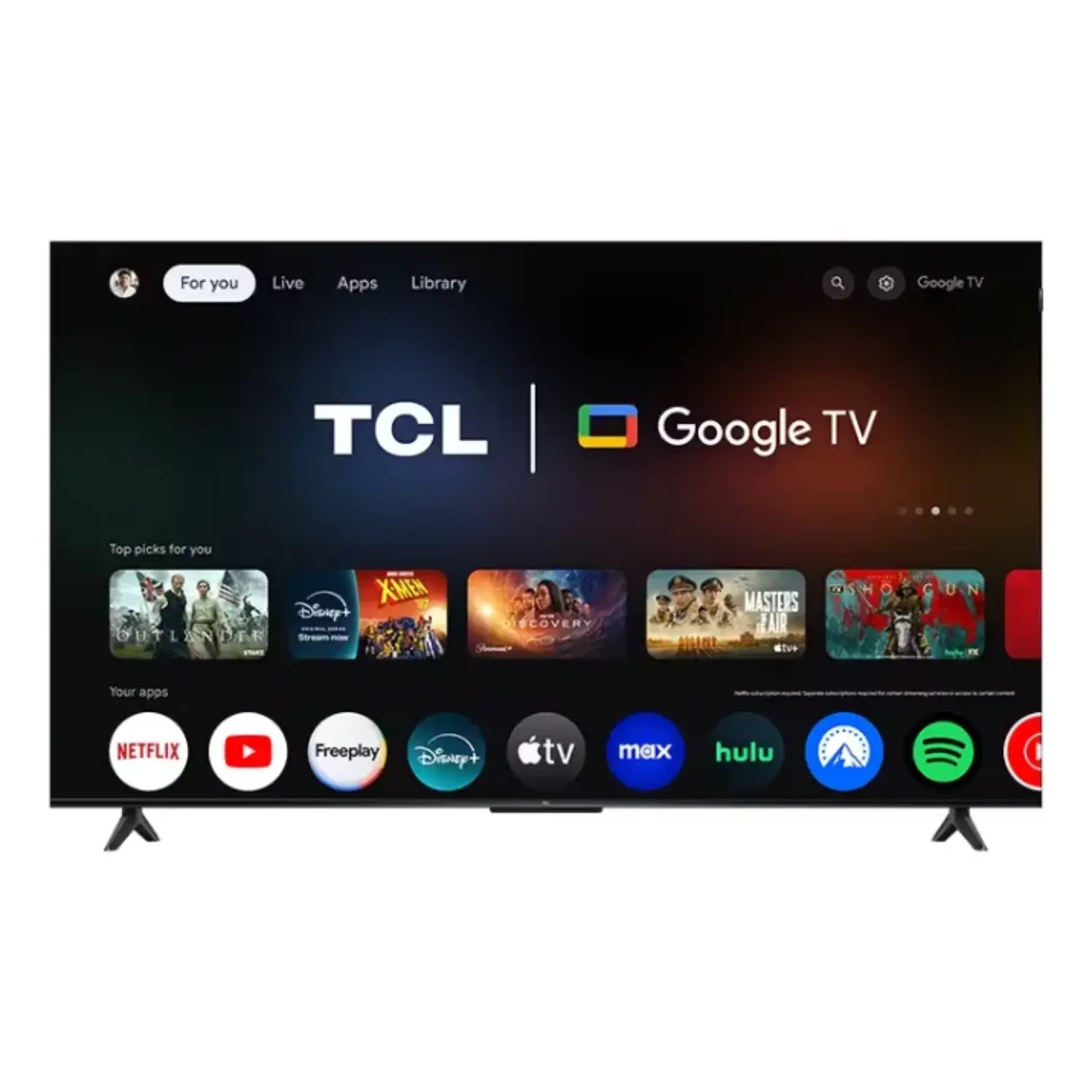 [55S41CG/NEW] TCL 55" S41CG Smart TV 4K UHD Google TV Dolby Vision Atmos WiFi 55S41CG