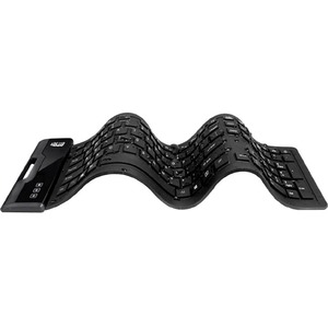 [AKB-232UB/NEW] Teclado Adesso SlimTouch AKB-232UB Robusto - Cable Conectividad - USB Interfaz - Ingl&eacute;s (EEUU) - QWERTY Diseño - Negro