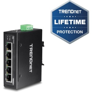 [TI-G50/NEW] Conmutador Ethernet TRENDnet TI-G50 5 - Gigabit Ethernet - 1000Base-T - Nuevo - Conforme con normas TAA