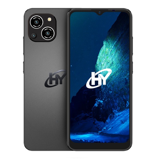 [HY65PA1401NABK/NEW] HYLine Pro-X Smartphone 256GB 8GB RAM 48MP Android 13 Negro