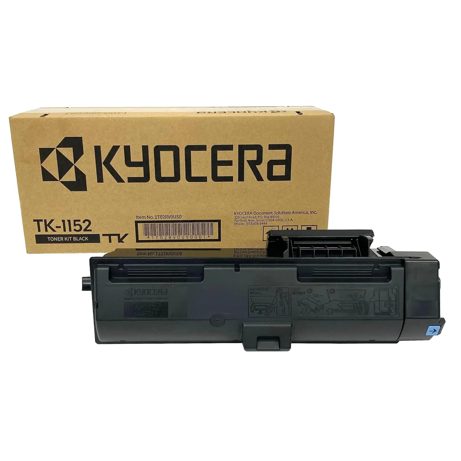 [TK-1152/NEW] Tóner Kyocera TK-1152 Negro - Original para ECOSYS P2235dw / M2135dn / M2635dw / M2735dw
