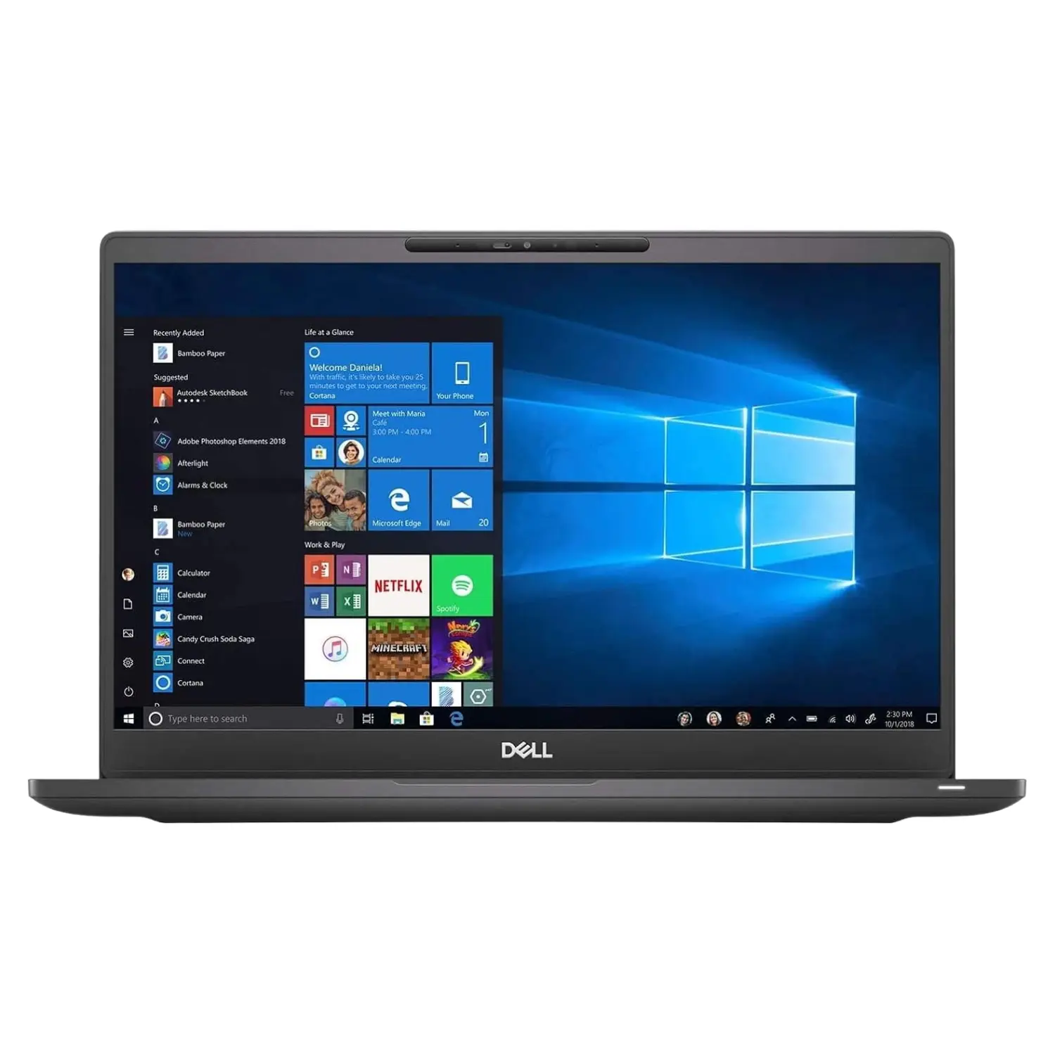 [DE7300-I7-8-256-ES/RFB] Dell Latitude 7300 13.3" FHD - Intel Core i7-8665U, 8GB RAM, 256GB SSD, Huella Digital, Win 11 Pro - Black (Grado A) Español/Ingles