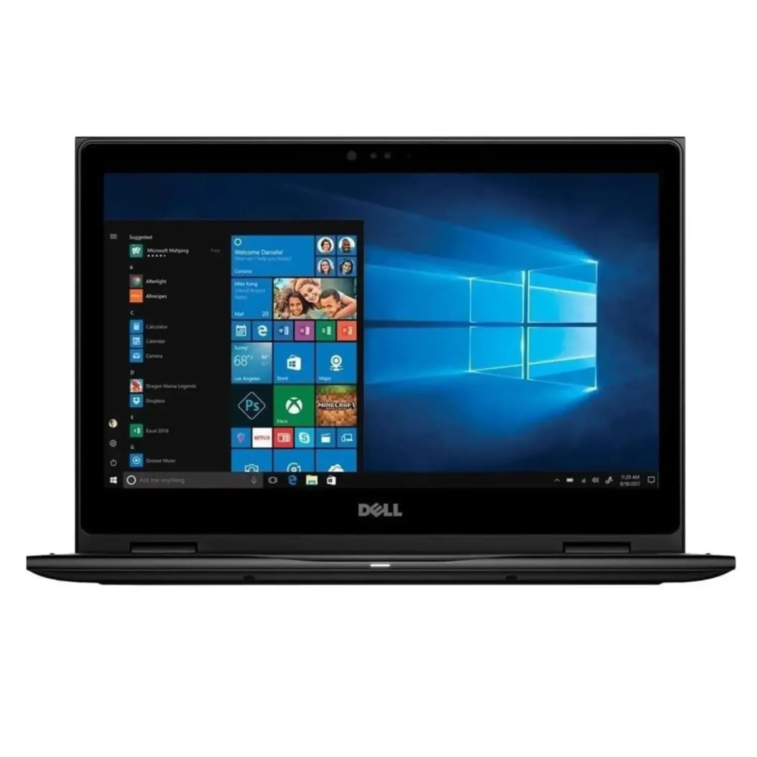[DL3390 2IN1-I5-8-256-ES/RFB] Dell Latitude 3390 2-in-1 Touch 13.3" FHD - Intel Core i5-8250U, 16GB RAM, 256GB SSD, Win 11 Pro - Black (Grado A) Español/Ingles