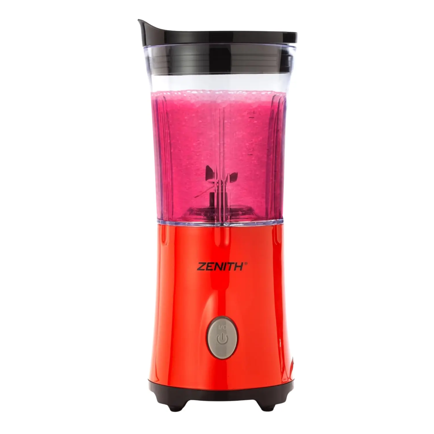 [77390/NEW] Licuadora Personal Zenith 350W Roja - Portátil, Ideal para Smoothies y Batidos Nutritivos