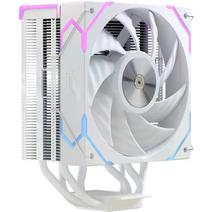 [EXAC-GL-100-R-W/NEW] DISIPADOR EINAREX GLIDE G100 BLANCO 1 FAN INDICADOR DE TEMPERATURA AM5 / AM4   115X / 1200 / 1700 / 18XX 
