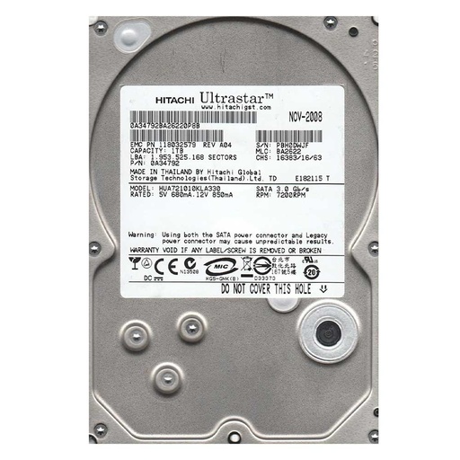 [HUA721010KLA330/PUL] Hitachi 1TB SATA 3.5 Hard