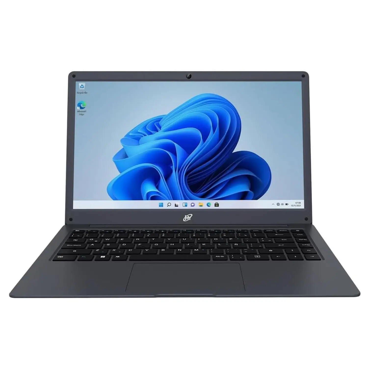 [HT14CC4S04/NEW] Hyundai HyBook 14.1" - Laptop Intel Celeron N4500, 4GB RAM, 128GB, Teclado en Español, Windows 11 Home S, Space Grey