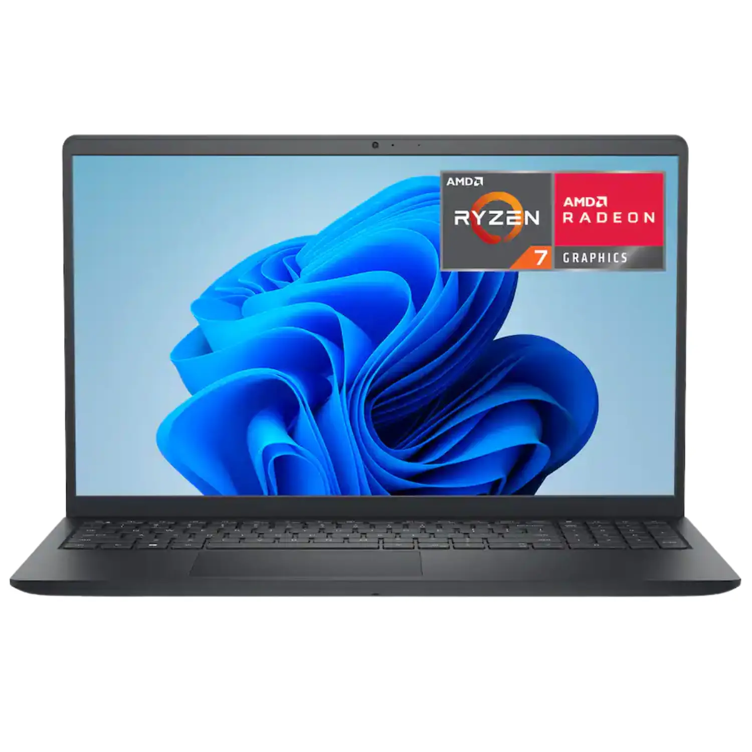 [LDC15255-7322BLK-PUS/NEW] Dell 15.6" FHD Laptop Intel AMD Ryzen 7 7730U 16GB RAM 1TB SSD Carbon Black